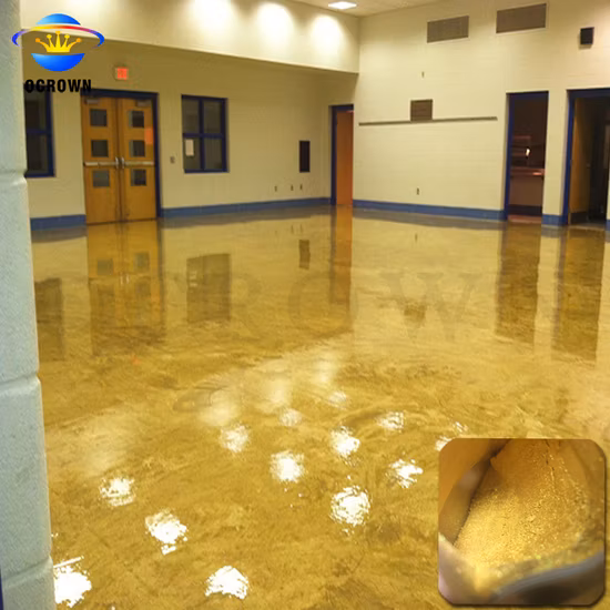 真珠光沢のあるメタリックエポキシ床コーティング顔料